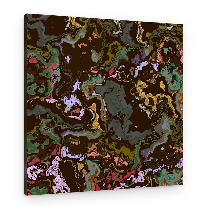 Fluid Abstract Marbling – Canvas Print