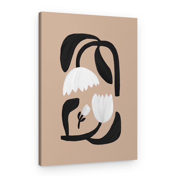 Modern Botanical Shapes – Canvas Print