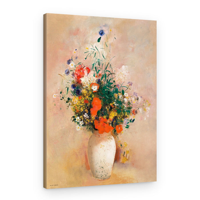 Vase of Flowers – Canvas Print