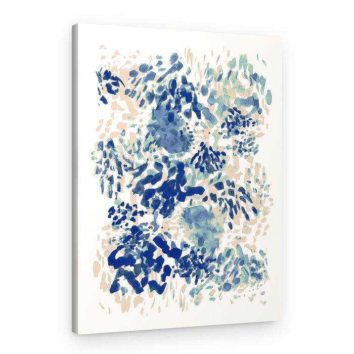 Soothing Blue Abstract – Canvas Print