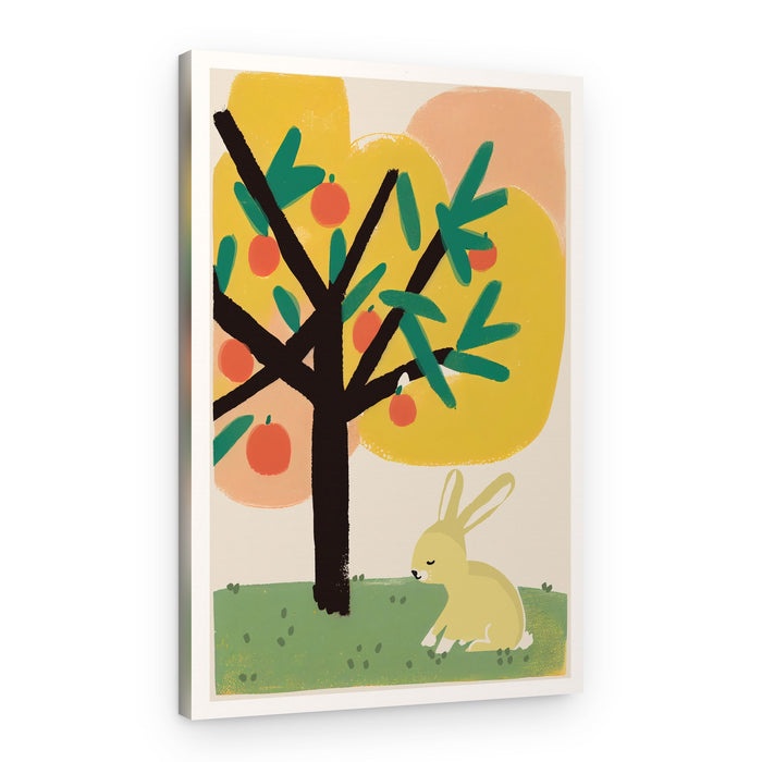 Dreaming Under Tree – Canvas Print