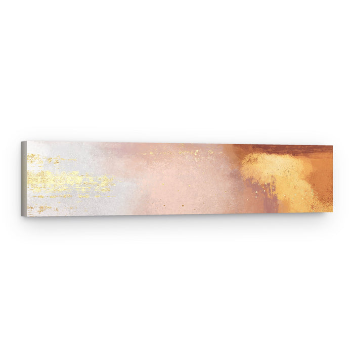 Abstract Golden Hues – Canvas Print