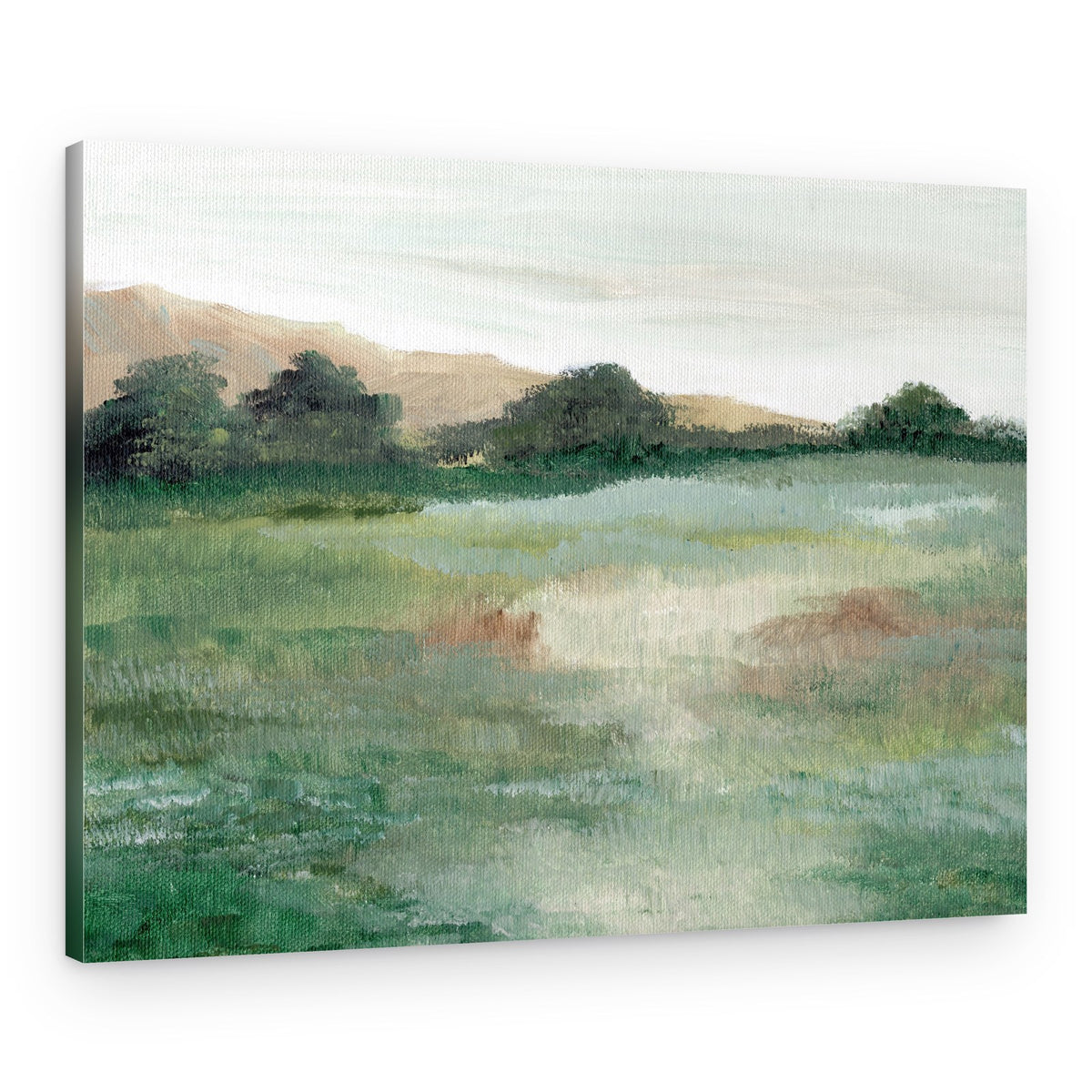 Soft Meadow Landscape – Canvas Print