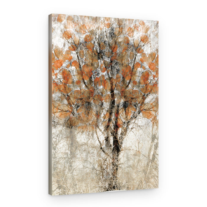 Textured Autumn Tree – Canvas Print