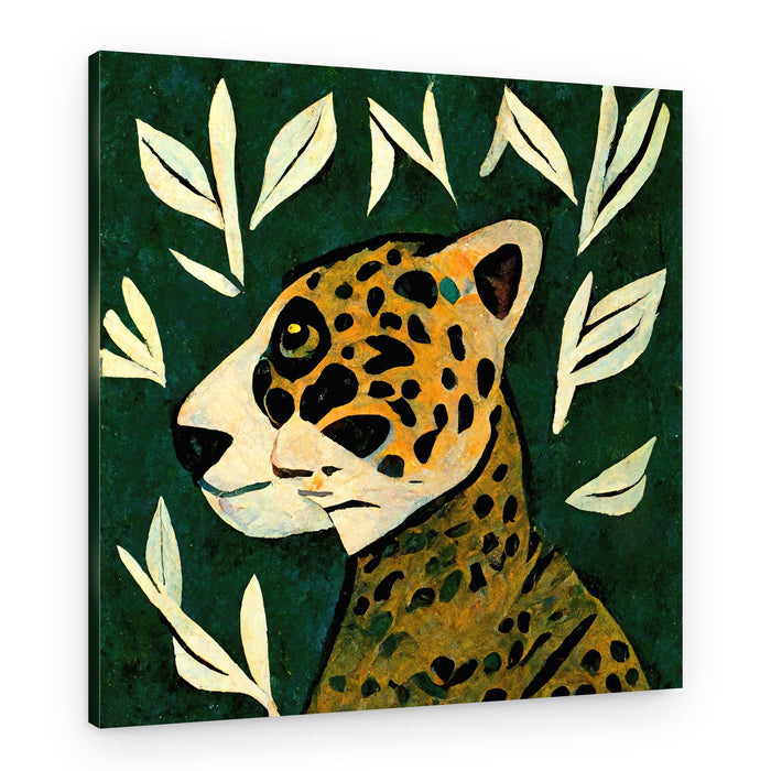 Jaguar's Gaze – Canvas Print