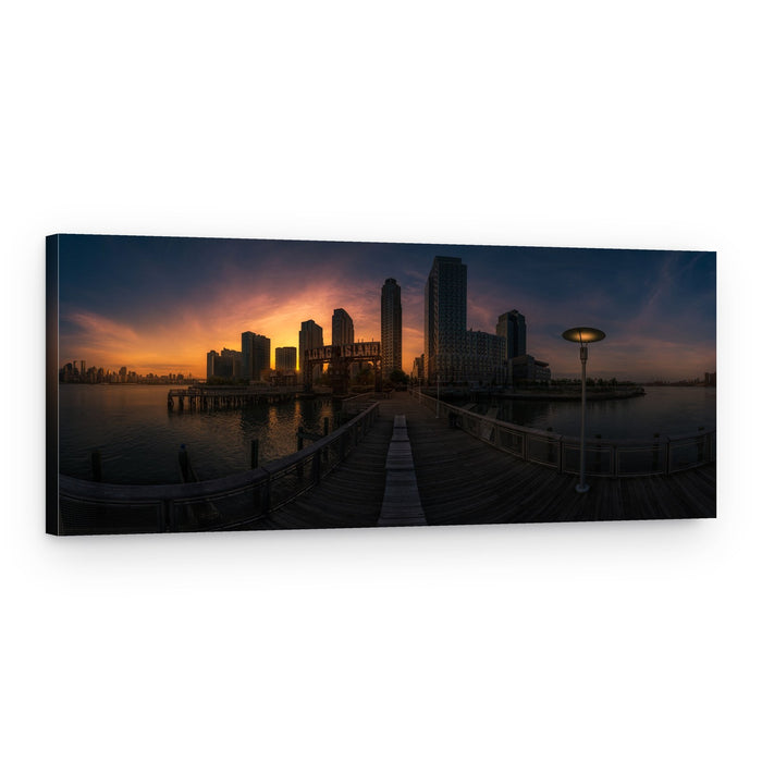 Dramatic Long Island Sunset – Canvas Print