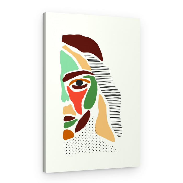 Abstract Profile Forms – Canvas Print