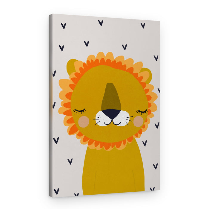 Dreamy Lion – Canvas Print