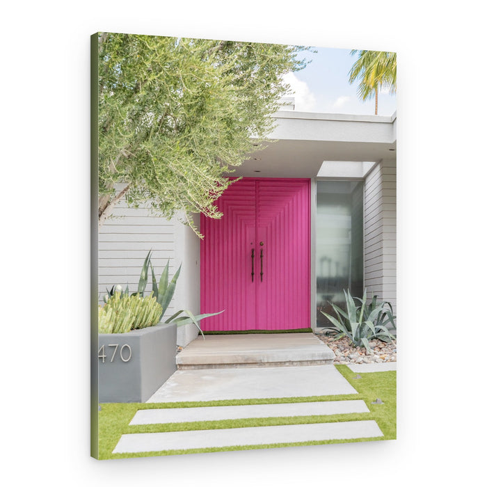 Magenta Pink Doors – Canvas Print