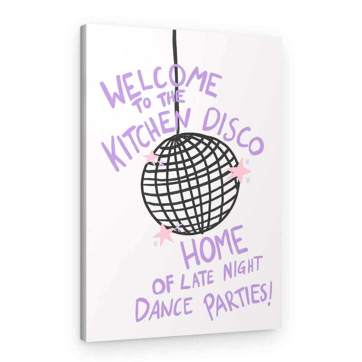 Kitchen Disco Vibes – Canvas Print