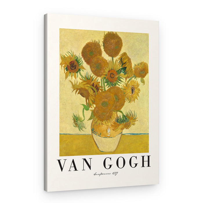 Yellow Sunflowers in Vase – Canvas Print
