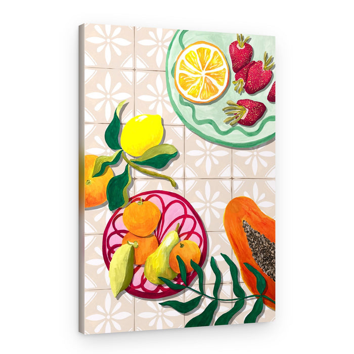 Colorful Summer Fruits – Canvas Print