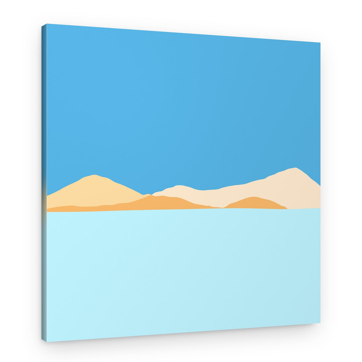 Summer Lake.png – Canvas Print