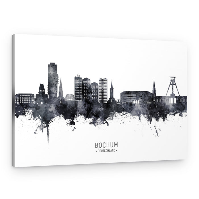 Bochum Germany Skyline – Canvas Print