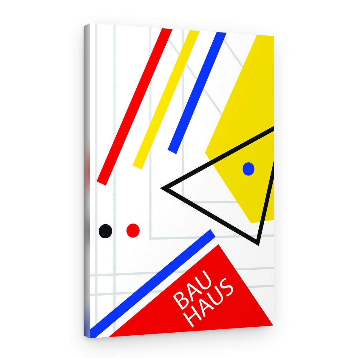 Colorful Geometric Composition – Canvas Print