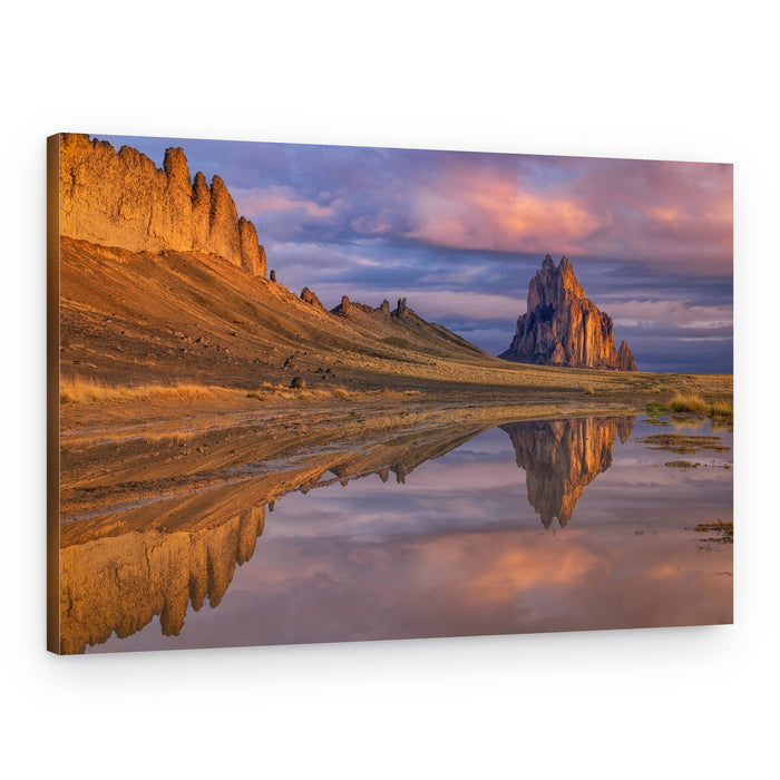 Desert Sunset Reflection – Canvas Print