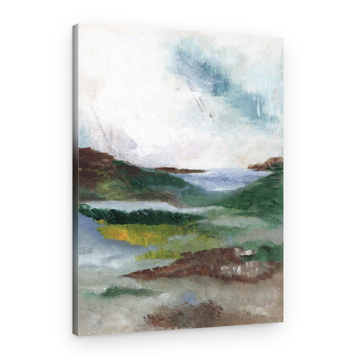 Serene Valley Vista – Canvas Print
