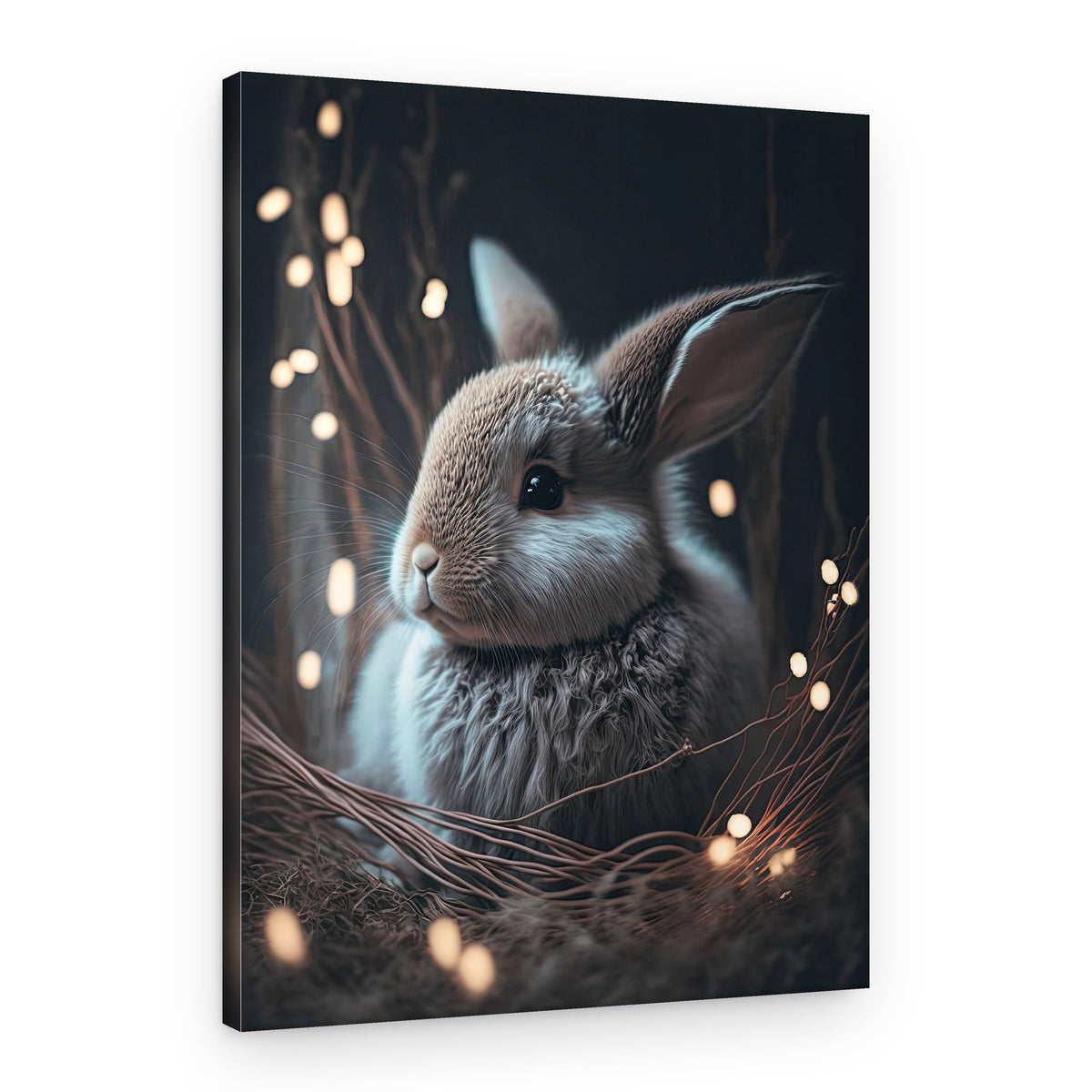 Enchanted Bunny – Canvas Print