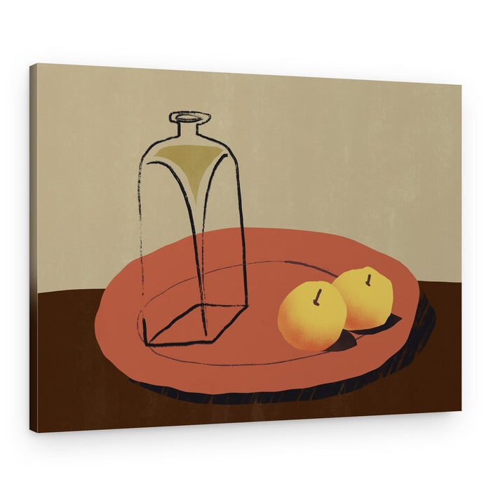 Rustic Kitchen Still Life – Canvas Print