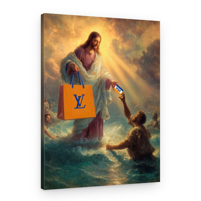 Divine Exchange – Canvas Print