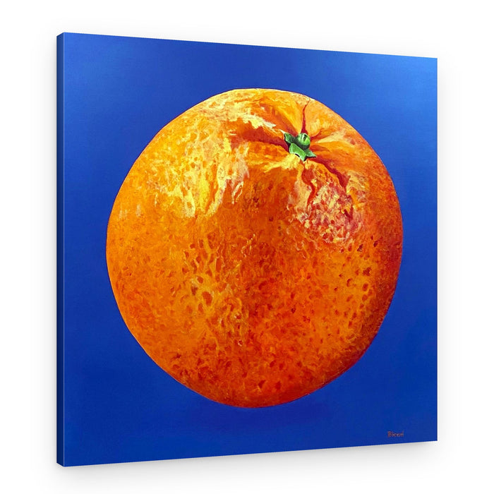 Vibrant Orange Still Life – Canvas Print
