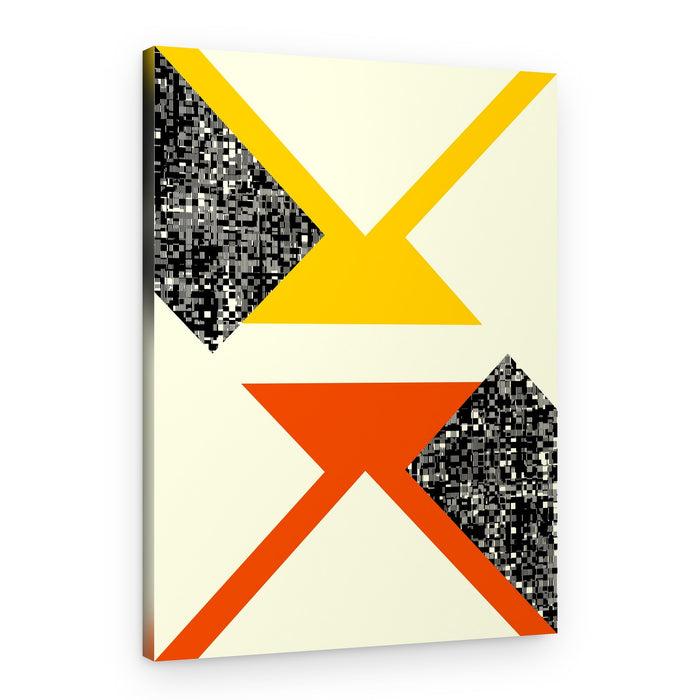 Modern Geometric Arrows – Canvas Print