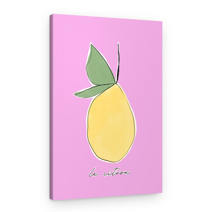 Citrus Delight – Canvas Print