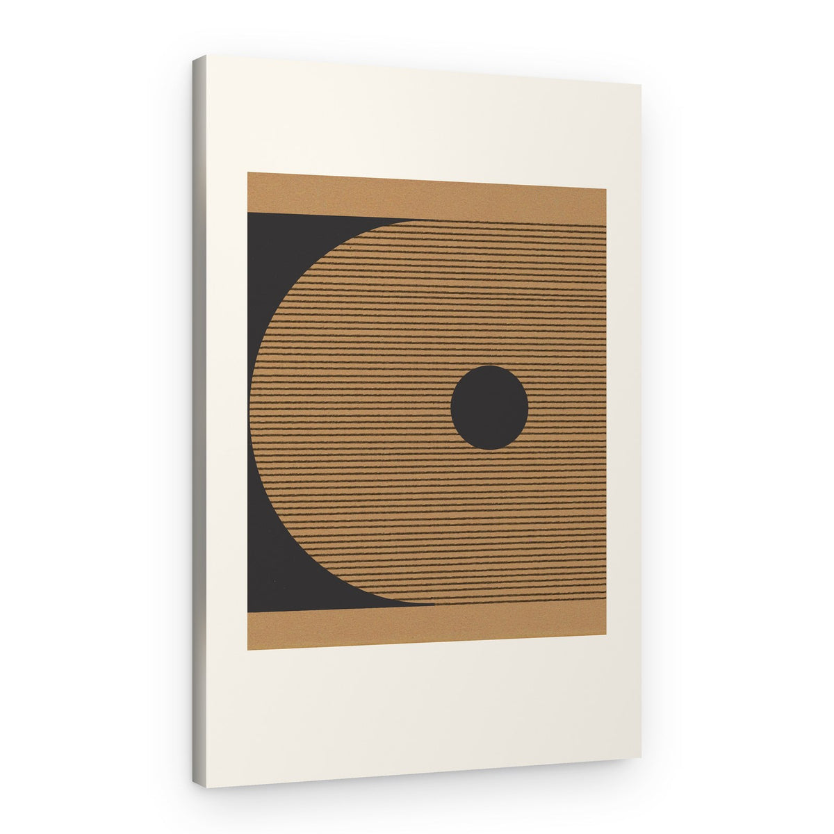 Geometric Eclipse – Canvas Print