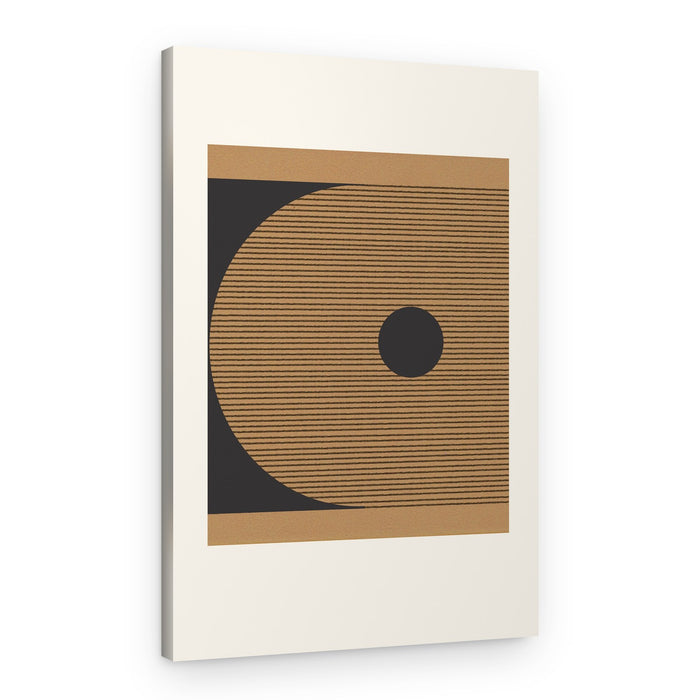 Geometric Eclipse – Canvas Print