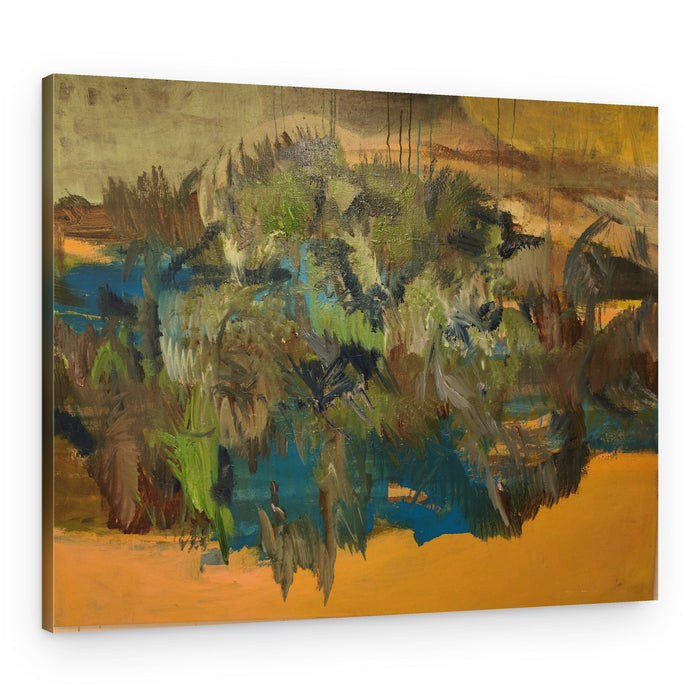Flowing Abstract Landscape – Canvas Print