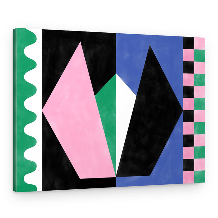 Vibrant Geometric Design – Canvas Print