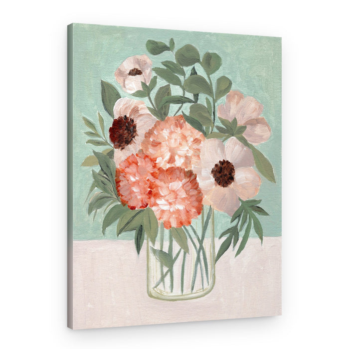 Fresh Floral Bouquet – Canvas Print