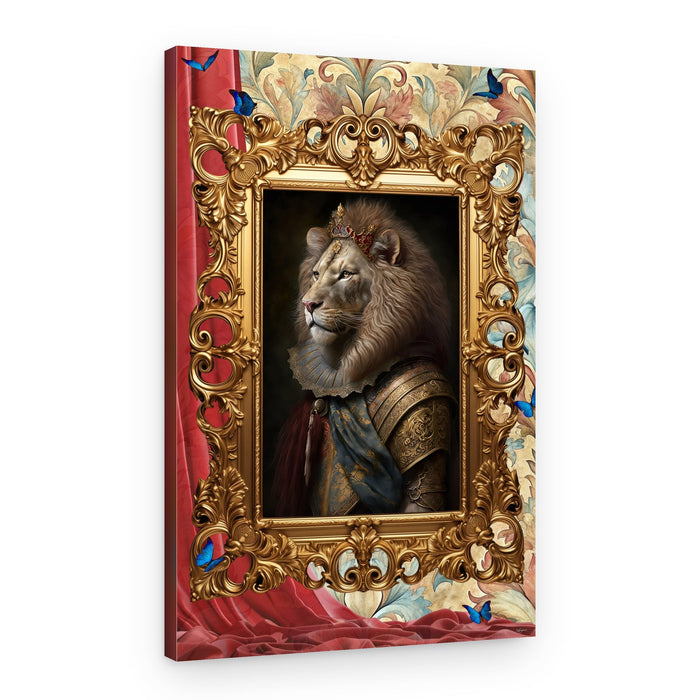 Majestic Royal Lion – Canvas Print