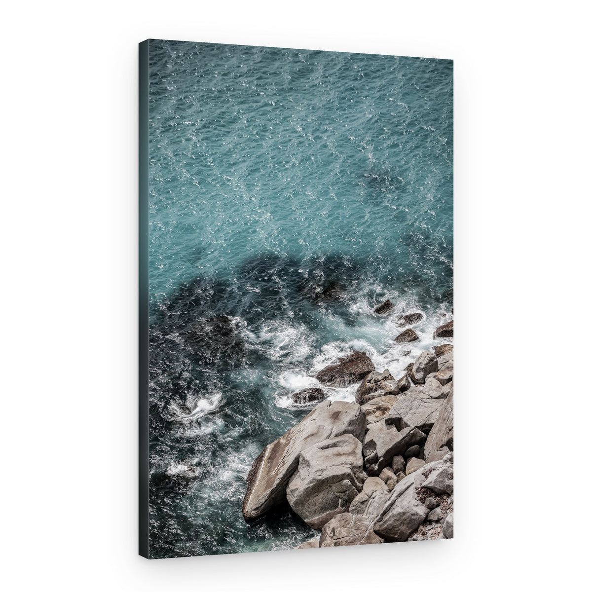 Ocean's Edge Symphony – Canvas Print