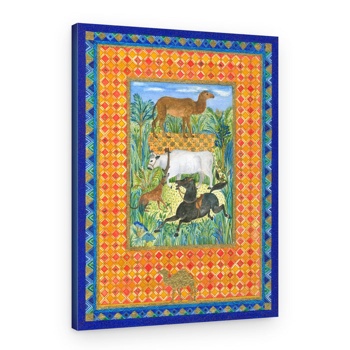 Layered Creatures – Canvas Print