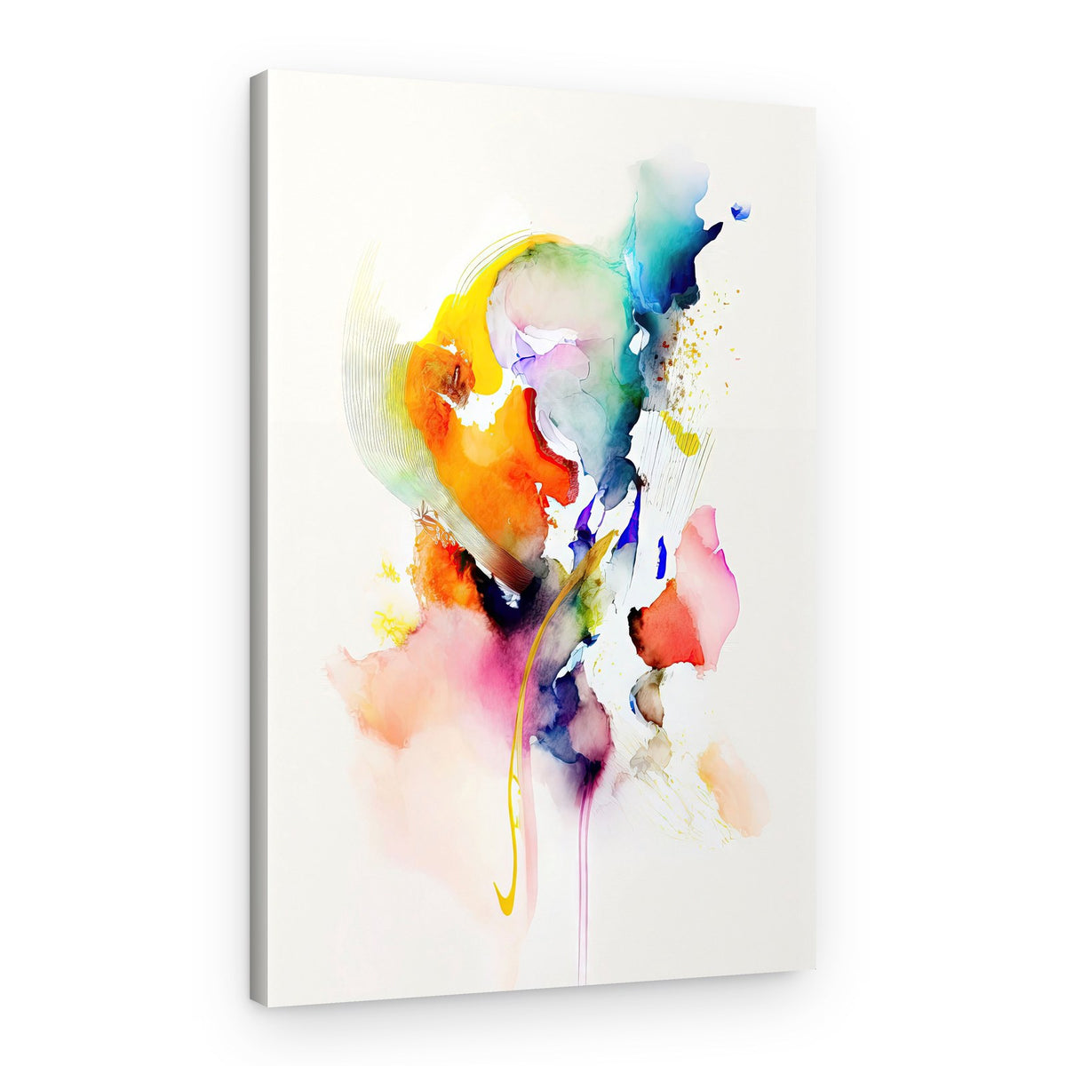 Vibrant Abstract Flow – Canvas Print