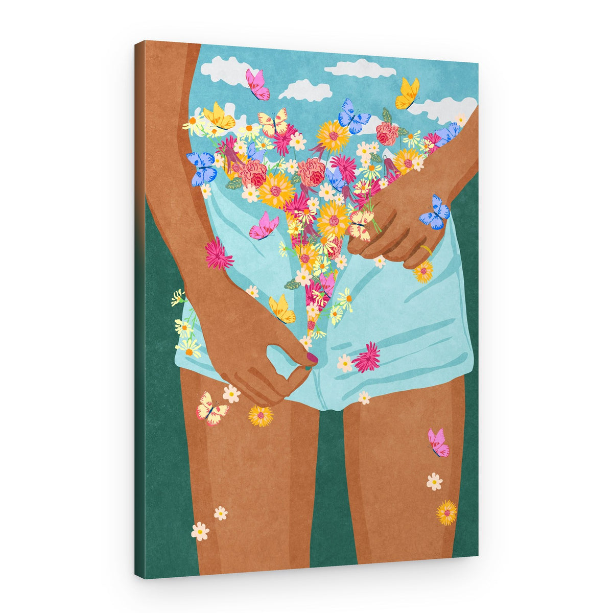 Flower Mood – Canvas Print