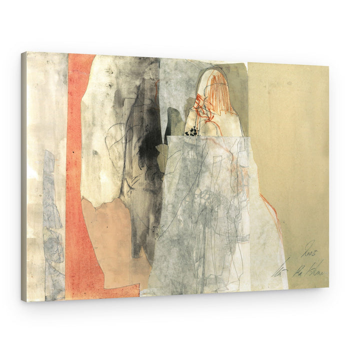 Abstract Figure Collage – Canvas Print