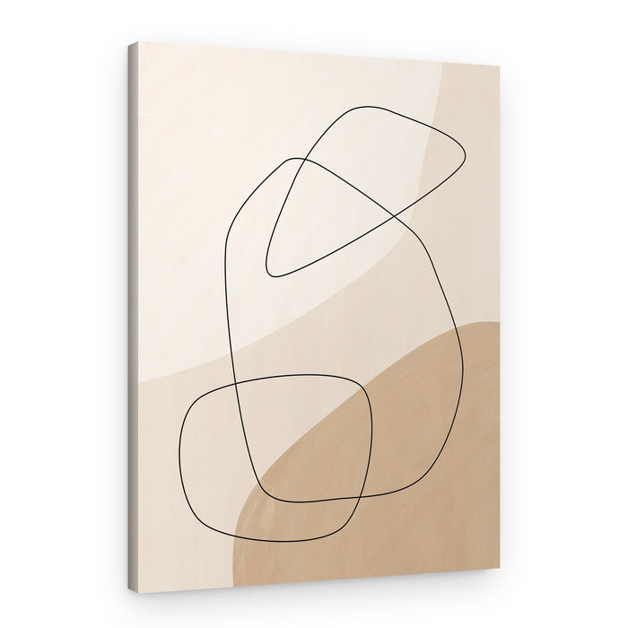 Abstract Organic Line – Canvas Print