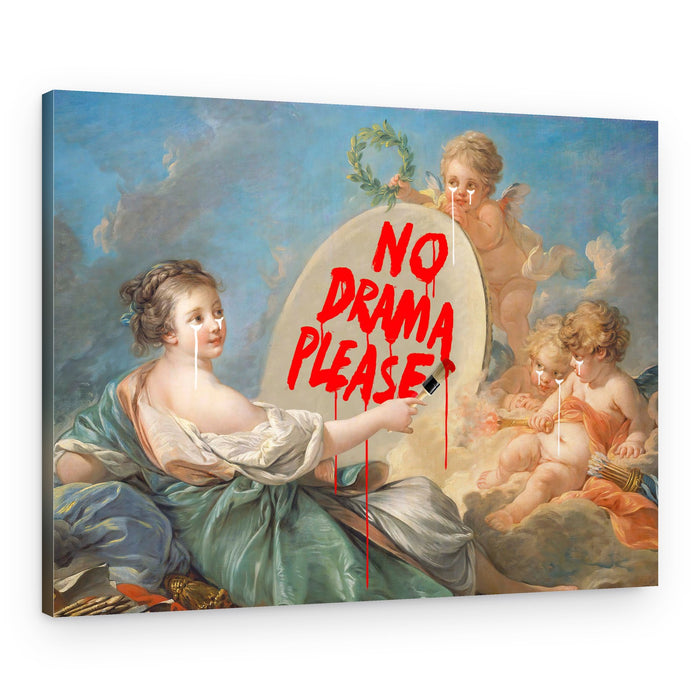 No Drama – Canvas Print