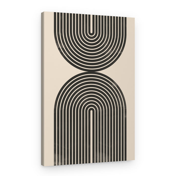 Abstract Arches Balance – Canvas Print