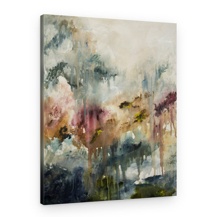 Misty Garden Flow – Canvas Print