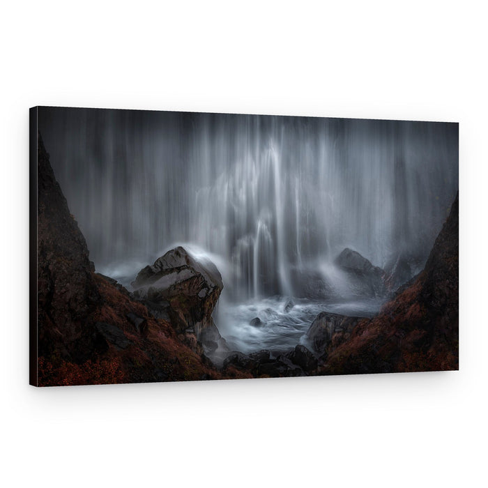 Silky Waterfall Flow – Canvas Print