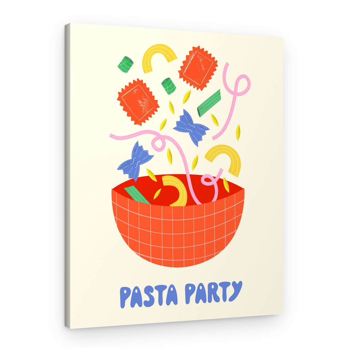 Pasta Party – Canvas Print