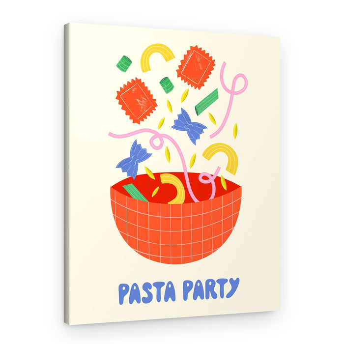 Pasta Party – Canvas Print
