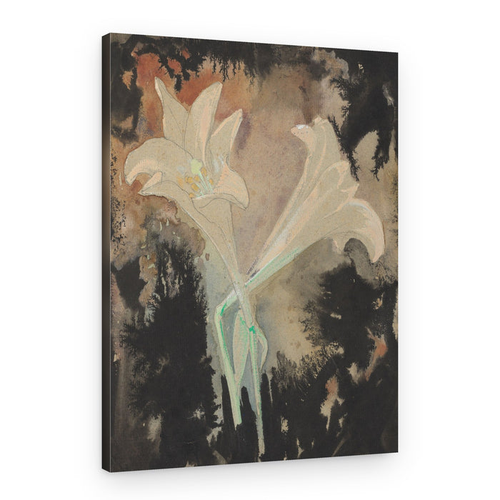 Twee Bloemen (1902) Stretch By Leo Gestel – Canvas Print