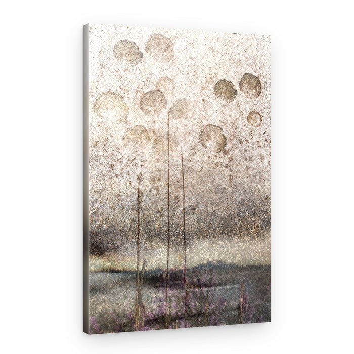 Textured Lake Reeds – Canvas Print