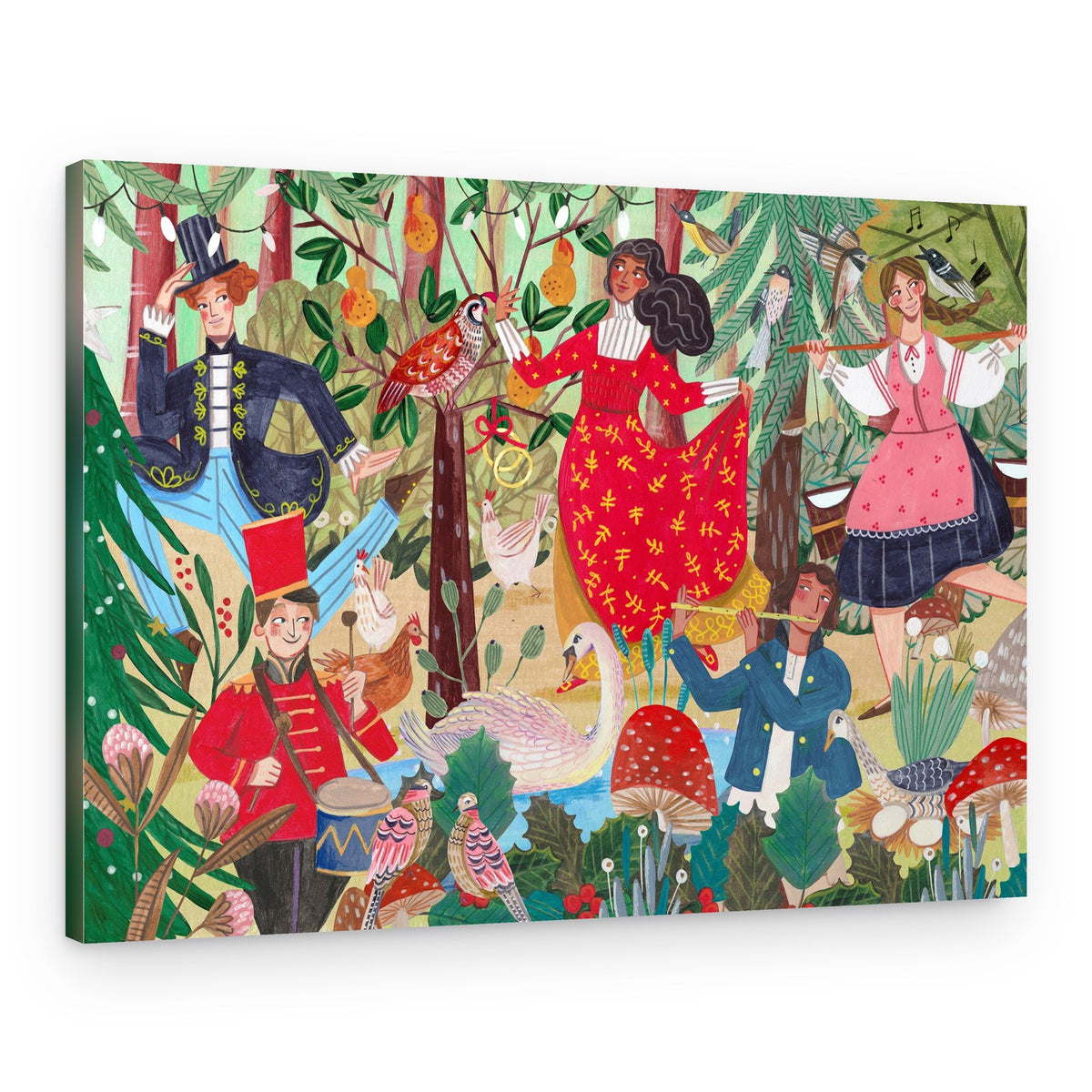 12 days of Christmas – Canvas Print