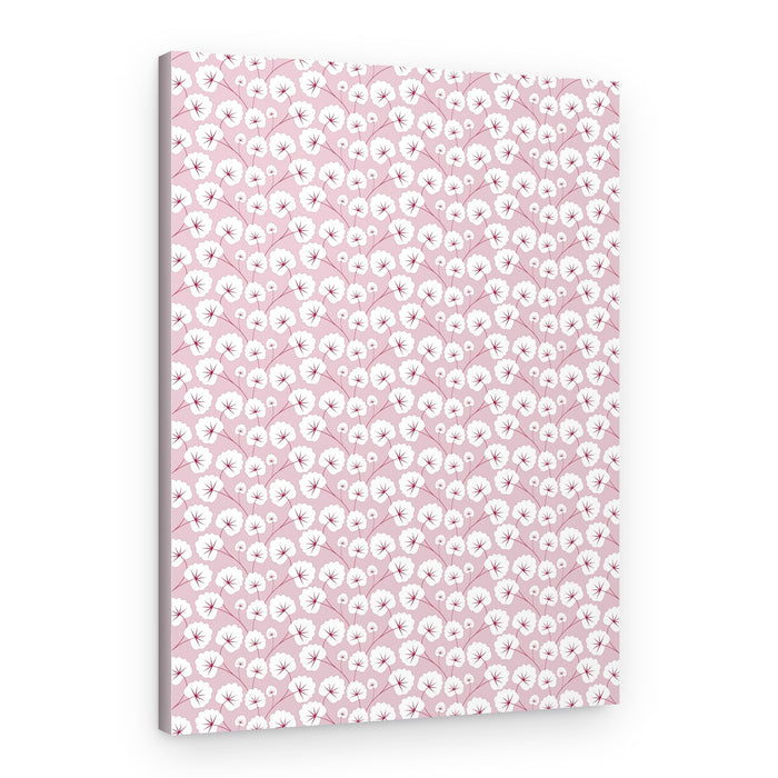Pink Floral Pattern – Canvas Print
