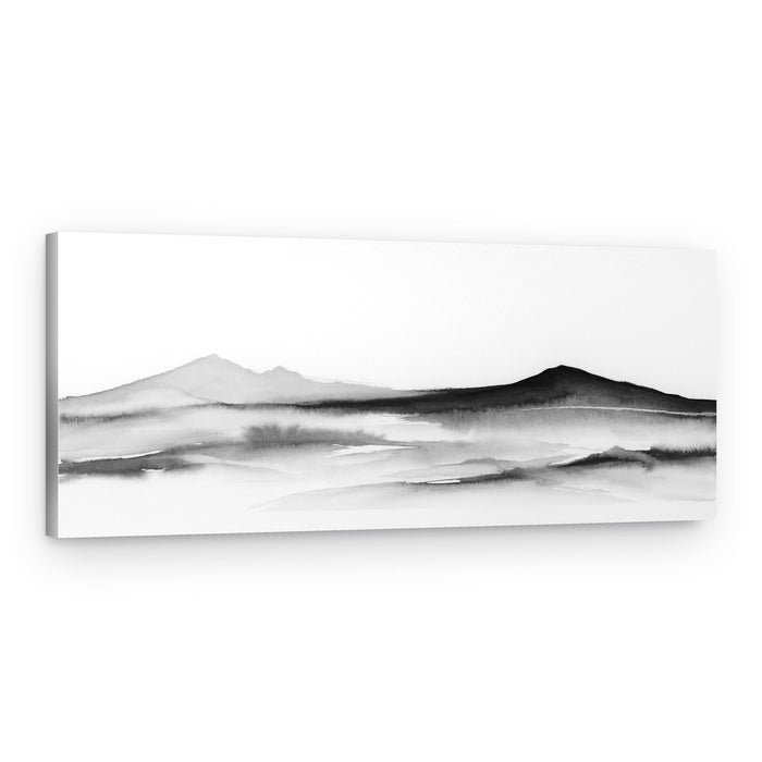 Misty Mountain Landscape – Canvas Print